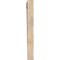 Ekena Millwork Traditional Slat Smooth Bracket, Douglas Fir, 3 1/2"W x 26"D x 34"H BKT04X26X34TRA06SDF - alternate 3